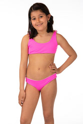 BIKINI BRASSIERE BAMBINA  FUCSIA